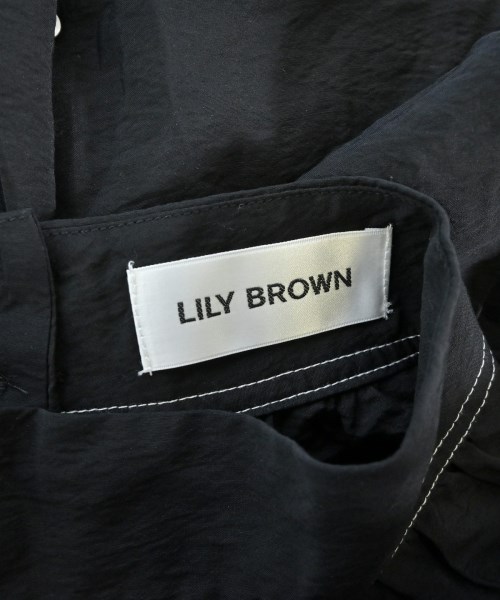 LILY BROWN（リリーブラウン）ブラウス 黒 サイズ:ONE レディース/2200641648137