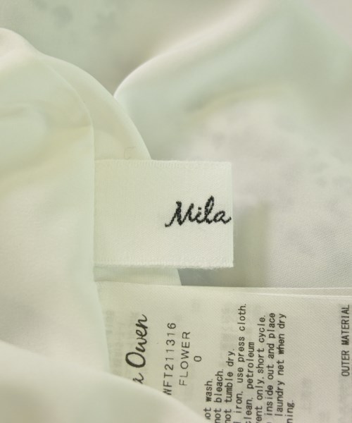 Mila Owen（ミラオーウェン）ブラウス 白 サイズ:0(S位) レディース/2200641648199