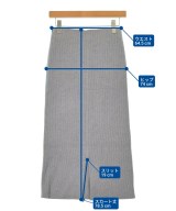 Mila Owen（ミラオーウェン）ロング・マキシ丈スカート グレー サイズ:1(M位) レディース/2200646501062