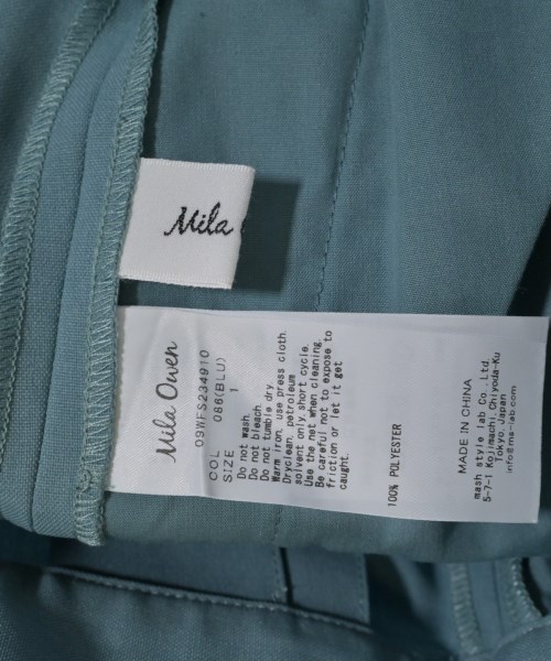 Mila Owen（ミラオーウェン）ロング・マキシ丈スカート 青 サイズ:1(M位) レディース/2200648735021