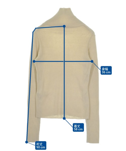 Mila Owen（ミラオーウェン）ニット・セーター ベージュ サイズ:1(M位) レディース/2200649940035