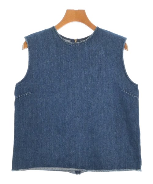 Mila Owen(ミラオーウェン)ブラウス 紺 サイズ:0(S位)/2200644999052