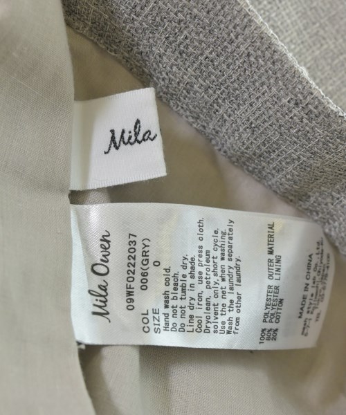 Mila Owen（ミラオーウェン）その他 グレー サイズ:0/0(S位) レディース/2200646698014