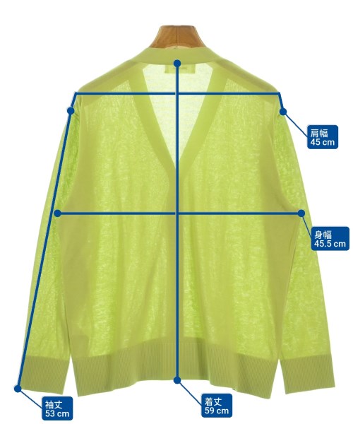 Mila Owen（ミラオーウェン）カーディガン 緑 サイズ:0(S位) レディース/2200648230014