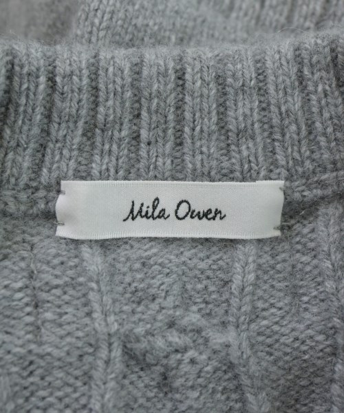Mila Owen（ミラオーウェン）ニット・セーター グレー サイズ:0(S位) レディース/2200654209028