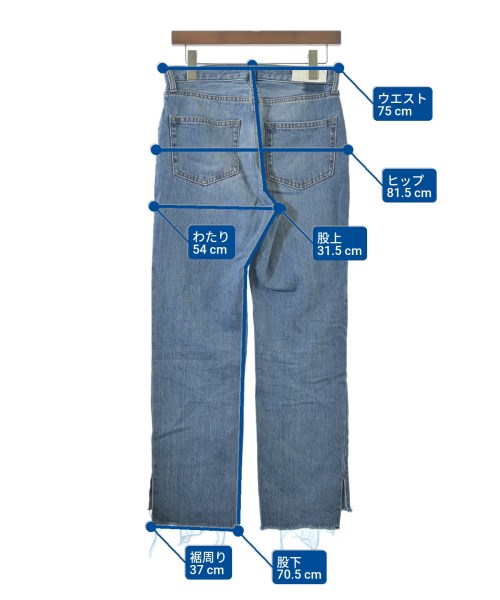Mila Owen（ミラオーウェン）デニムパンツ 青 サイズ:1(M位) レディース/2200646948058
