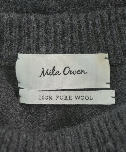 Mila Owen（ミラオーウェン）ニット・セーター グレー サイズ:0(S位) レディース/2200695134020