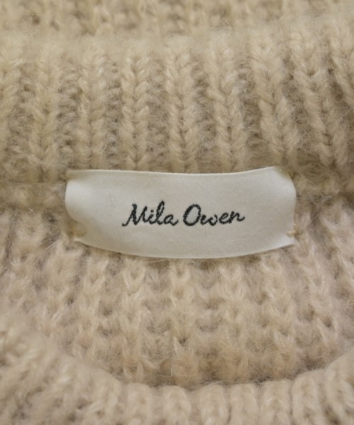 Mila Owen（ミラオーウェン）ニット・セーター ベージュ サイズ:1(M位) レディース/2200698032040