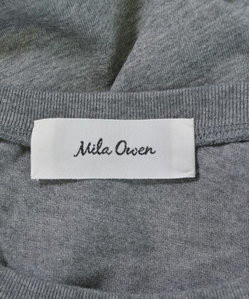 Mila Owen（ミラオーウェン）Tシャツ・カットソー グレー サイズ:0(S位) レディース/2200703142115