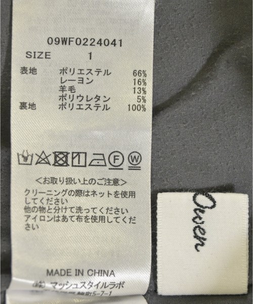 Mila Owen（ミラオーウェン）その他 グレー サイズ:1(M位) レディース/2200701570033