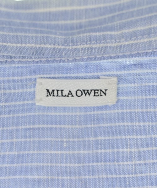 Mila Owen（ミラオーウェン）カジュアルシャツ 青 サイズ:ONE レディース/2200708994016