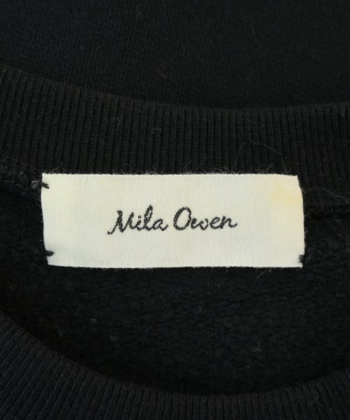 Mila Owen（ミラオーウェン）スウェット 黒 サイズ:0(S位) レディース/2200704201040