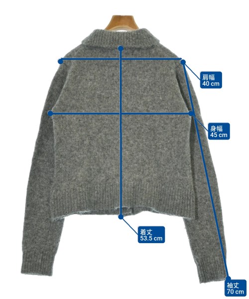 Mila Owen（ミラオーウェン）カーディガン グレー サイズ:0(S位) レディース/2200661181034