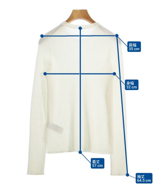 Mila Owen（ミラオーウェン）ニット・セーター 白 サイズ:0(S位) レディース/2200661534076