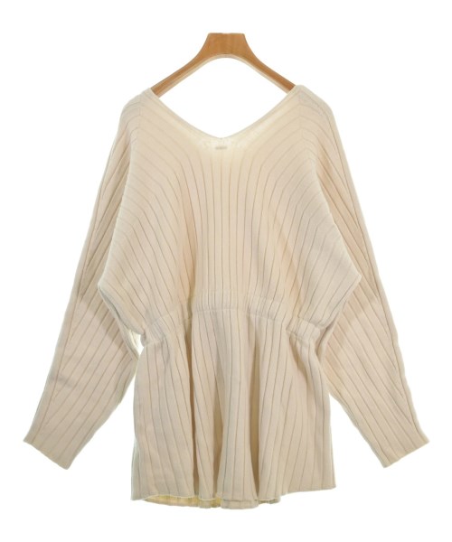 Mila Owen（ミラオーウェン）ニット・セーター ベージュ サイズ:F レディース/2200657784010