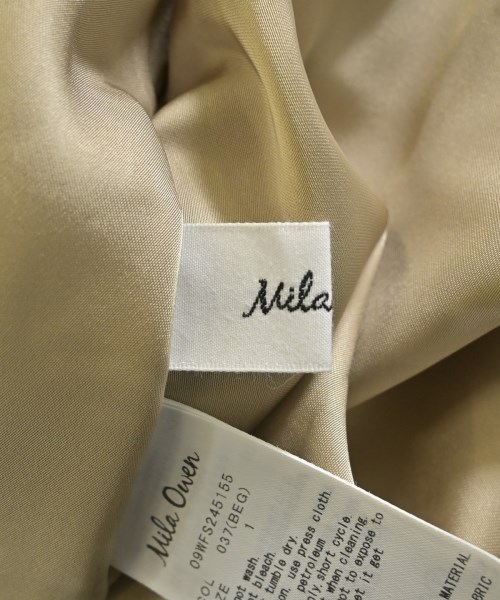 Mila Owen（ミラオーウェン）ロング・マキシ丈スカート ベージュ サイズ:1(M位) レディース/2200658058219
