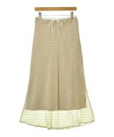 Mila Owen（ミラオーウェン）ロング・マキシ丈スカート ベージュ サイズ:1(M位) レディース/2200658058219
