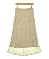 Mila Owen（ミラオーウェン）ロング・マキシ丈スカート ベージュ サイズ:1(M位) レディース/2200658058219