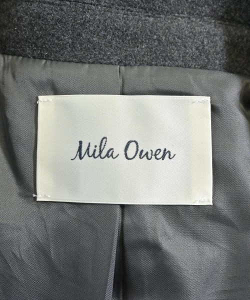 Mila Owen（ミラオーウェン）ピーコート グレー サイズ:F レディース/2200662338017