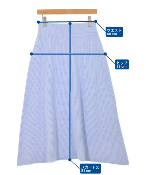 Mila Owen（ミラオーウェン）ロング・マキシ丈スカート 青 サイズ:F レディース/2200662338024