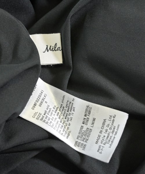 Mila Owen（ミラオーウェン）ワンピース 黒 サイズ:0(S位) レディース/2200659431042