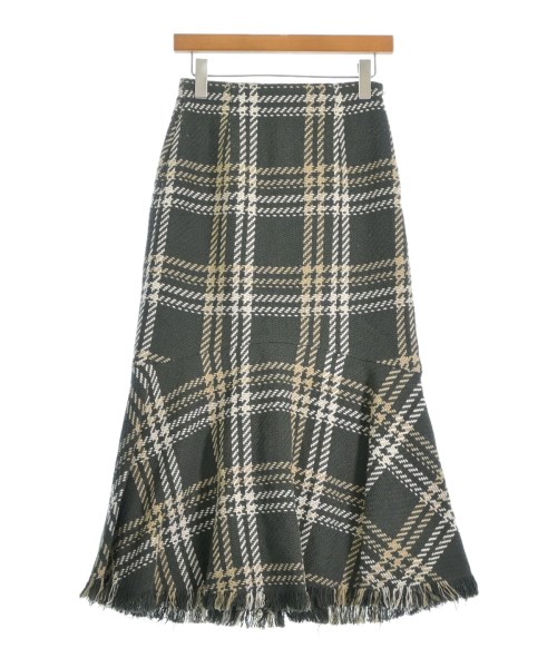 Mila Owen(ミラオーウェン)ロング・マキシ丈スカート 緑 サイズ:1(M位)/2200659431066