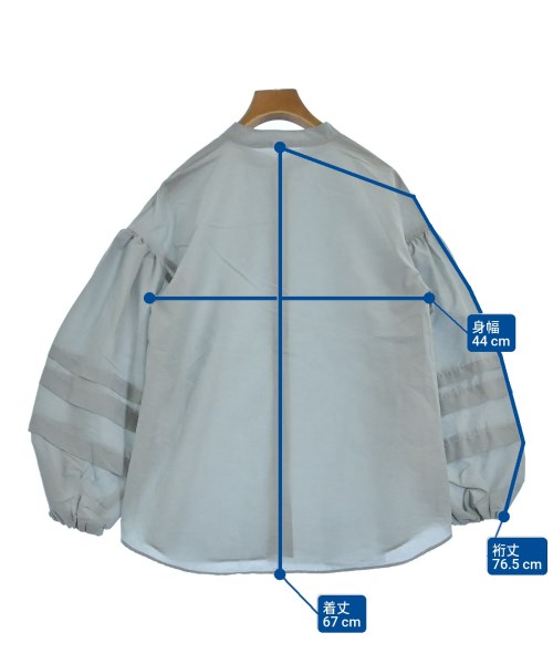 Mila Owen（ミラオーウェン）ブラウス グレー サイズ:0(S位) レディース/2200659431110