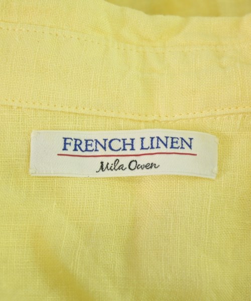 Mila Owen（ミラオーウェン）カジュアルシャツ 黄 サイズ:0(S位) レディース/2200661749128