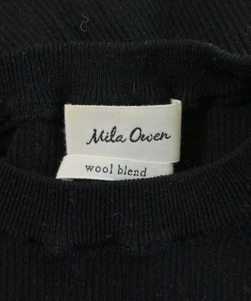 Mila Owen（ミラオーウェン）ニット・セーター 黒 サイズ:0(S位) レディース/2200662632023