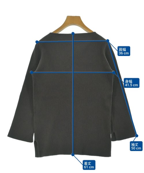 Mila Owen（ミラオーウェン）ニット・セーター グレー サイズ:0(S位) レディース/2200661559116