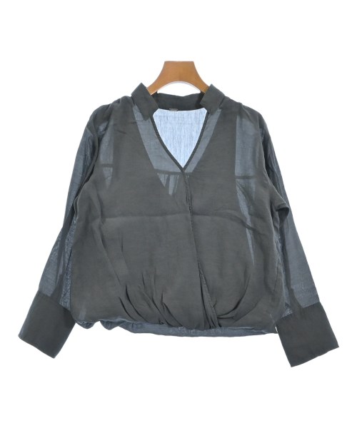 Mila Owen(ミラオーウェン)ブラウス グレー サイズ:0(S位)/2200663531028