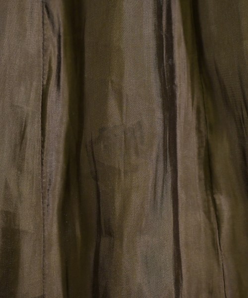 Mila Owen（ミラオーウェン）ひざ丈スカート 茶 サイズ:0(S位) レディース/2200665237027