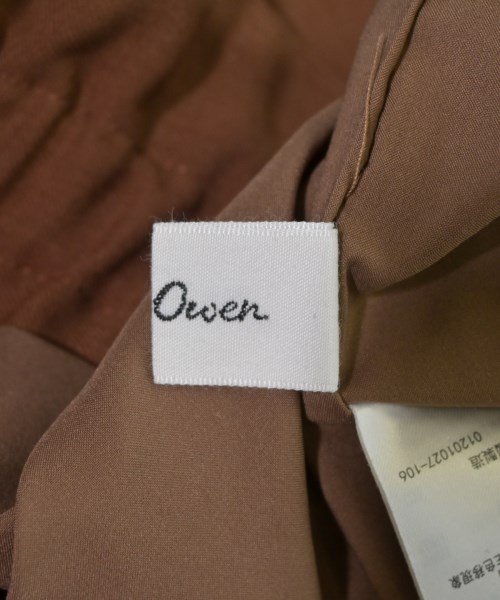 Mila Owen（ミラオーウェン）ショートパンツ 茶 サイズ:0(S位) レディース/2200666069078