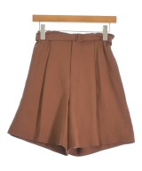 Mila Owen（ミラオーウェン）ショートパンツ 茶 サイズ:0(S位) レディース/2200666069078