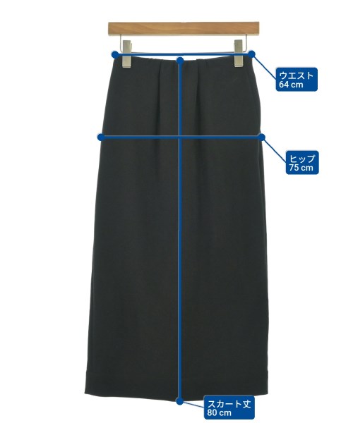 Mila Owen（ミラオーウェン）ロング・マキシ丈スカート 黒 サイズ:0(S位) レディース/2200663153107