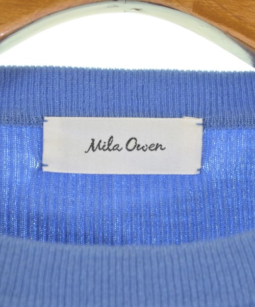 Mila Owen（ミラオーウェン）ニット・セーター 青 サイズ:0(S位) レディース/2200661658215