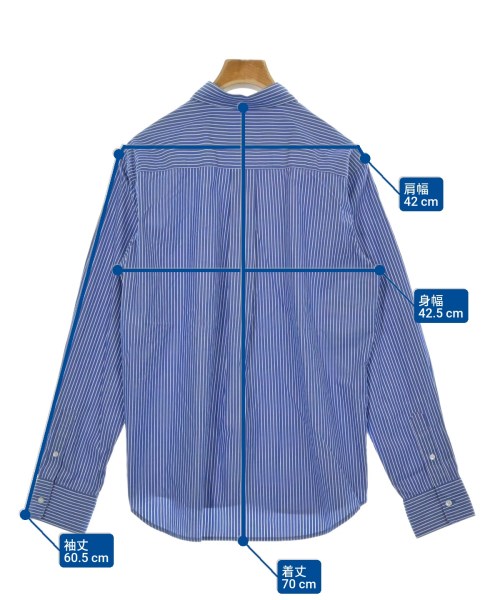 Mila Owen（ミラオーウェン）カジュアルシャツ 青 サイズ:0(S位) レディース/2200662664109