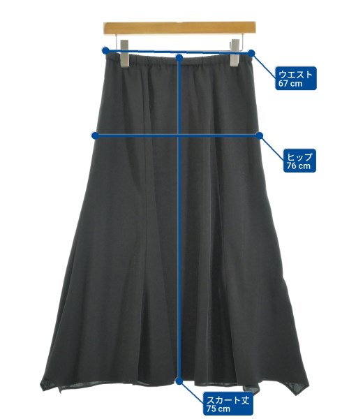 Mila Owen（ミラオーウェン）ロング・マキシ丈スカート 黒 サイズ:F レディース/2200662835042