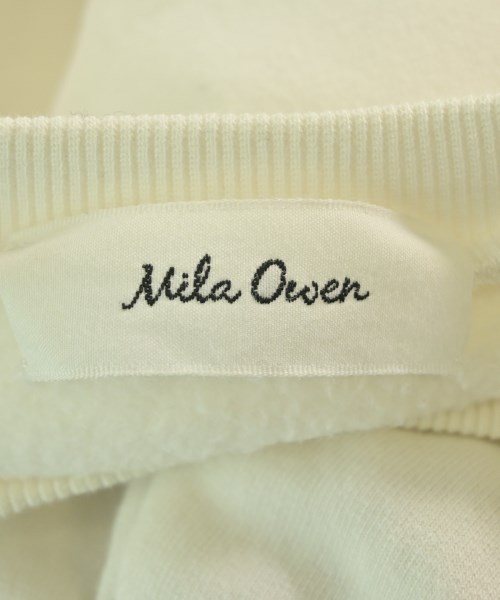 Mila Owen（ミラオーウェン）スウェット 白 サイズ:0(S位) レディース/2200663770052