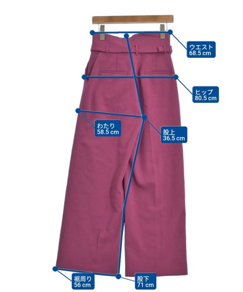 Mila Owen（ミラオーウェン）スラックス ピンク サイズ:1(M位) レディース/2200655153061