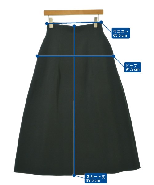 Mila Owen（ミラオーウェン）ロング・マキシ丈スカート 黒 サイズ:1(M位) レディース/2200663623037