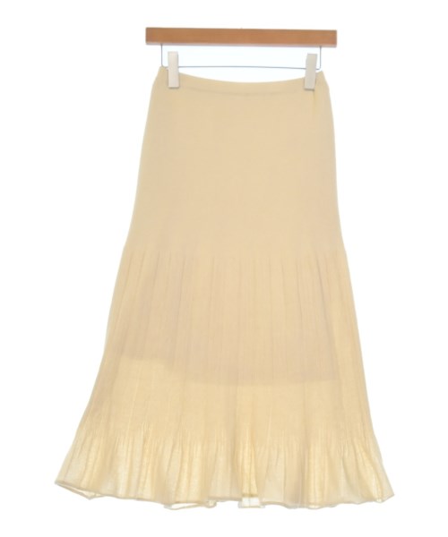Mila Owen(ミラオーウェン)ロング・マキシ丈スカート ベージュ サイズ:0(S位)/2200663623075