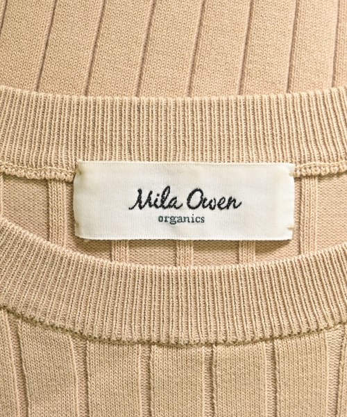 Mila Owen（ミラオーウェン）ニット・セーター ベージュ サイズ:0(S位) レディース/2200663623112