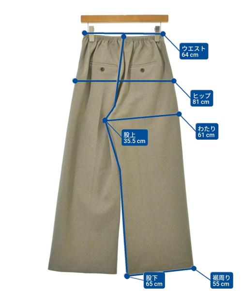 Mila Owen（ミラオーウェン）スラックス グレー サイズ:0(S位) レディース/2200666298010