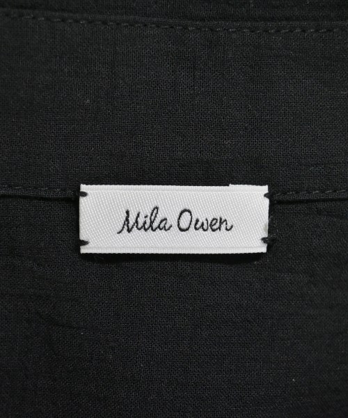Mila Owen（ミラオーウェン）カジュアルシャツ 黒 サイズ:0(S位) レディース/2200647525043