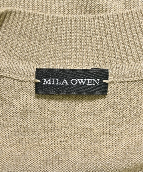 Mila Owen（ミラオーウェン）ニット・セーター ゴールド サイズ:1(M位) レディース/2200664890032