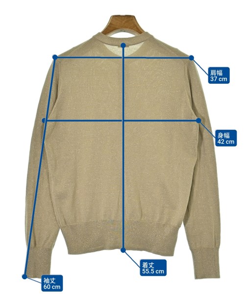 Mila Owen（ミラオーウェン）カーディガン ゴールド サイズ:0(S位) レディース/2200664890049