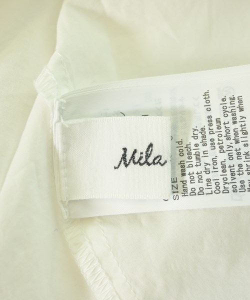 Mila Owen（ミラオーウェン）ブラウス 白 サイズ:0(S位) レディース/2200668389013