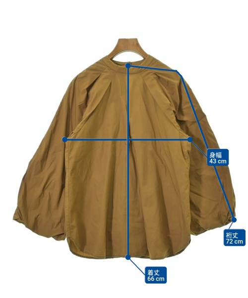 Mila Owen（ミラオーウェン）ブラウス 茶 サイズ:0(S位) レディース/2200669573107