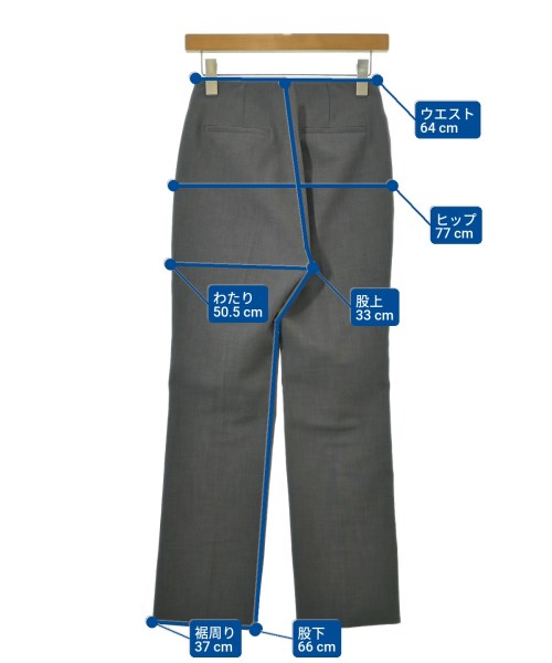 Mila Owen（ミラオーウェン）スラックス グレー サイズ:0(S位) レディース/2200669627046